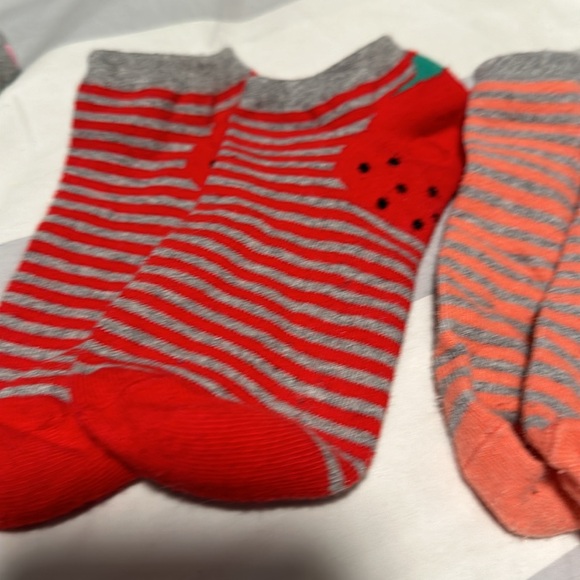 ❤️‍🔥 LAST CALL! ANY OFFERS?❤️‍🔥 Fruit Low Socks, 3 Pairs - Picture 2 of 7